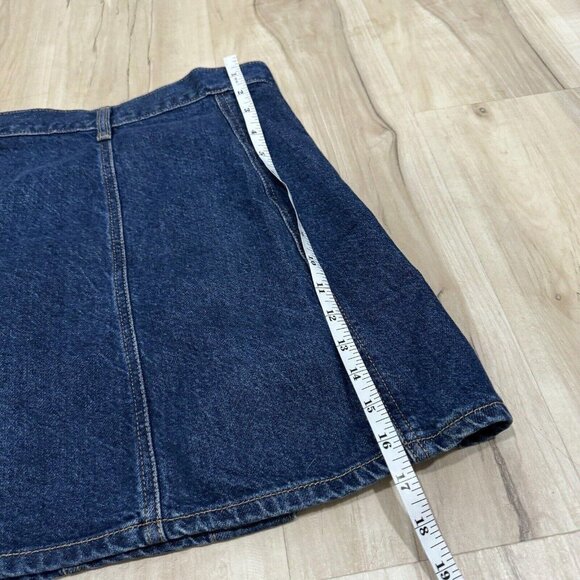 Levi's Denim Skirt Size 25 MSRP $98 Bottom Women’s Jean Buttons - Picture 7 of 9